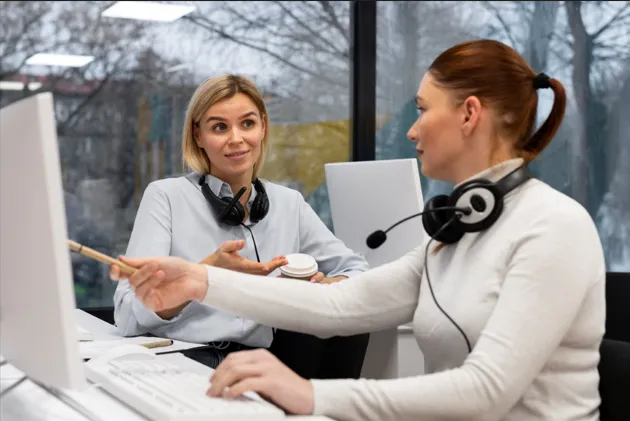 Call center support