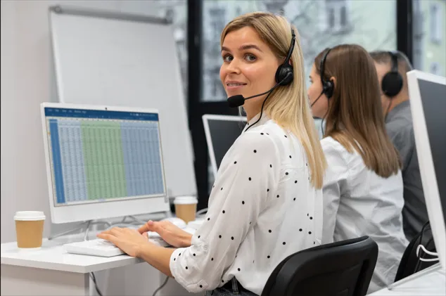 Customer support team