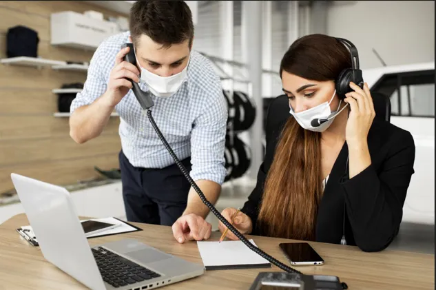 Phone support staff