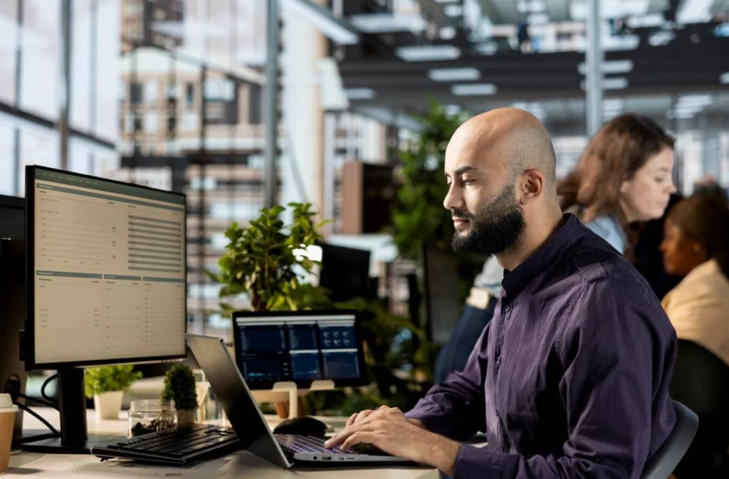IT professional strengthening enterprise data security systems